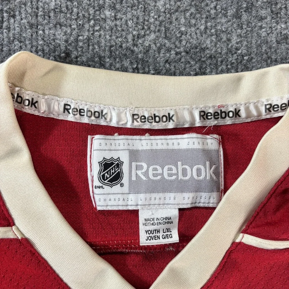 Minnesota Wild Jersey Boys Large Red NHL Hockey Reebok Koivu 9 Captain C Youth - Picture 2 of 3